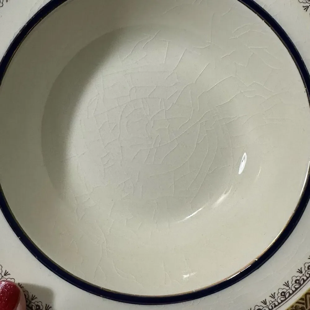 Vintage Myott Son & Company Royalty Pattern Bowls Set of 5
